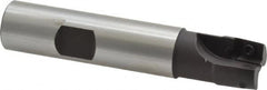 Cutting Tool Technologies - 5/8" Cut Diam, 0.38" Max Depth of Cut, 5/8" Shank Diam, 3-1/4" OAL, Indexable Square Shoulder End Mill - APKT 1003... Inserts, Weldon Shank, 90° Lead Angle - Makers Industrial Supply