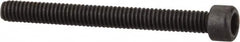 Value Collection - #1-72 UNF Hex Socket Drive, Socket Cap Screw - Alloy Steel, Black Oxide Finish, Fully Threaded, 3/4" Length Under Head - Makers Industrial Supply