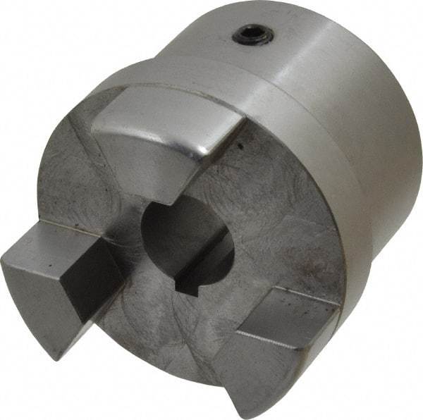 Boston Gear - 3/4" Max Bore Diam, FC25 Coupling Size, Flexible Half Coupling - 2-1/2" OD, 4.13" OAL, Steel - Makers Industrial Supply