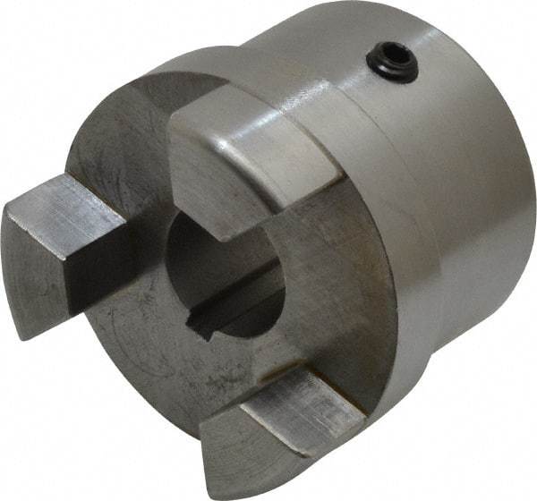 Boston Gear - 7/8" Max Bore Diam, FC25 Coupling Size, Flexible Half Coupling - 2-1/2" OD, 4.13" OAL, Steel - Makers Industrial Supply