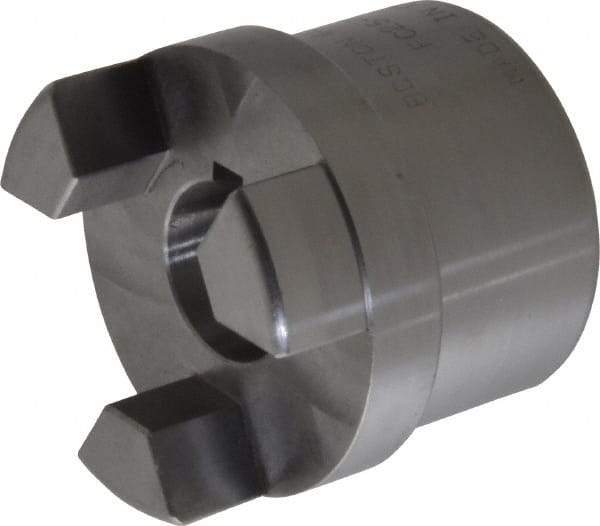 Boston Gear - 1" Max Bore Diam, FC25 Coupling Size, Flexible Half Coupling - 2-1/2" OD, 4.13" OAL, Steel - Makers Industrial Supply