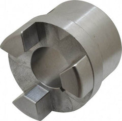 Boston Gear - 1-1/8" Max Bore Diam, FC25 Coupling Size, Flexible Half Coupling - 2-1/2" OD, 4.13" OAL, Steel - Makers Industrial Supply