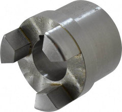 Boston Gear - 1-3/16" Max Bore Diam, FC25 Coupling Size, Flexible Half Coupling - 2-1/2" OD, 4.13" OAL, Steel - Makers Industrial Supply