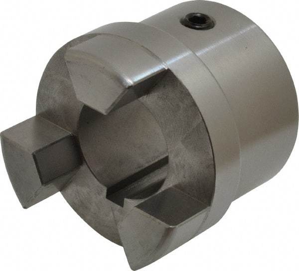 Boston Gear - 1-1/4" Max Bore Diam, FC25 Coupling Size, Flexible Half Coupling - 2-1/2" OD, 4.13" OAL, Steel - Makers Industrial Supply