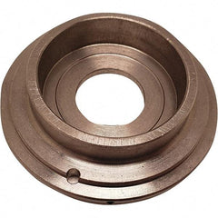 Dynabrade - 2-1/4" Wheel OD, 3" Wheel Width, Aluminum, Pneumatic Wheel Hub End Plate - 1/2" Wheel Arbor Hole - Makers Industrial Supply