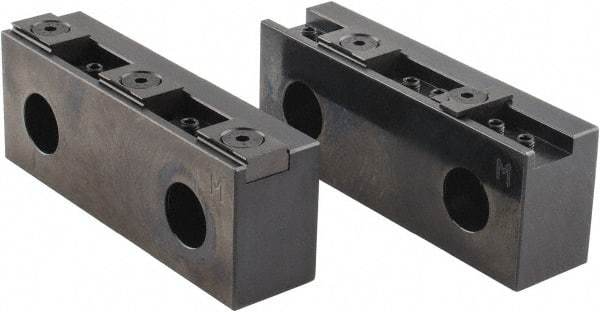 Mitee-Bite - 37.59mm High x 100mm Long x 25.4mm Wide Jaw Set - For Use with Mitee-Bite TalonGrips - Makers Industrial Supply