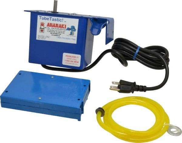 Abanaki - 18" Reach, 1.5 GPH Oil Removal Capacity, Tube Oil Skimmer - 40 to 185°F - Makers Industrial Supply