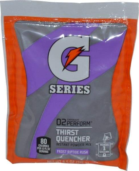 Gatorade - 8.5 oz Pack Riptide Rush Activity Drink - Powdered, Yields 1 Gal - Makers Industrial Supply