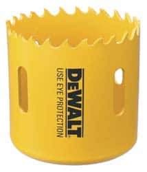 DeWALT - 5-1/2" Diam, 1-7/8" Cutting Depth, Hole Saw - Bi-Metal Saw, Toothed Edge - Makers Industrial Supply