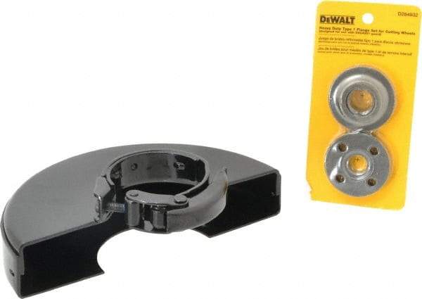 DeWALT - 7" Diam Angle & Disc Grinder Guard - For Use with DEWALT D28494S, D28474W & Type 1 Cutting Wheels - Makers Industrial Supply