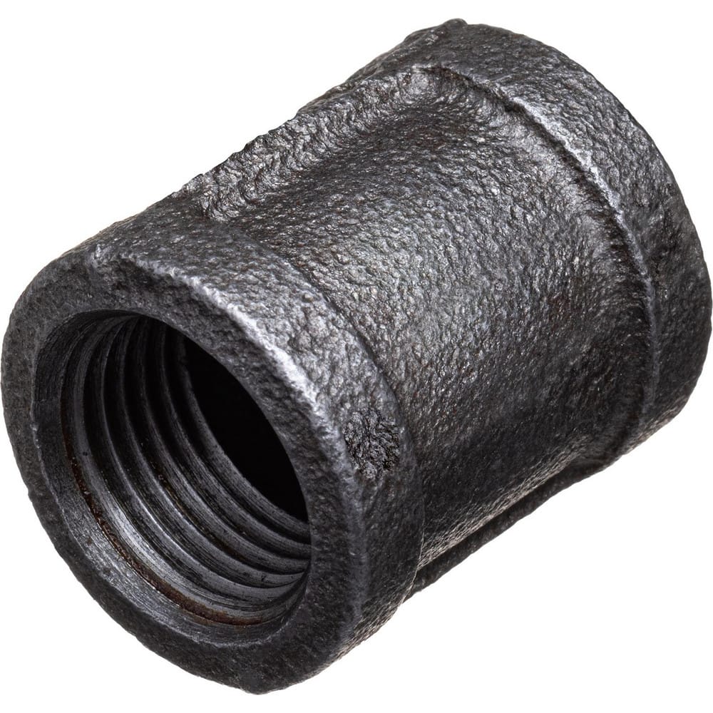 Black Pipe Fittings; Fitting Type: Coupling; Fitting Size: 2″; Material: Malleable Iron; Finish: Black; Fitting Shape: Straight; Thread Standard: BSPT; Connection Type: Threaded; Lead Free: No; Standards: ASTM A197; BS EN 1562