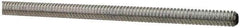 Made in USA - #4-40 UNC (Coarse), 2' Long, Low Carbon Steel Threaded Rod - Zinc-Plated Finish, Right Hand Thread - Makers Industrial Supply