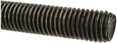 Made in USA - 5/8-11 UNC (Coarse), 2' Long, Low Carbon Steel Threaded Rod - Oil Finish Finish, Right Hand Thread - Makers Industrial Supply