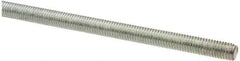 Value Collection - M5x0.8 UNC (Coarse), 1m Long, Steel Metric Threaded Rod - Zinc-Plated Finish, Right Hand Thread - Makers Industrial Supply