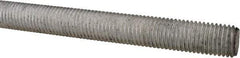 Value Collection - M16x2 UNC (Coarse), 1m Long, Steel Metric Threaded Rod - Zinc-Plated Finish, Right Hand Thread - Makers Industrial Supply