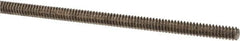 Made in USA - #6-32 UNC (Coarse), 3' Long, Stainless Steel Threaded Rod - Right Hand Thread - Makers Industrial Supply