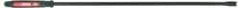 Mayhew - 48" OAL Curved Screwdriver Pry Bar - 1" Wide, Alloy Steel - Makers Industrial Supply