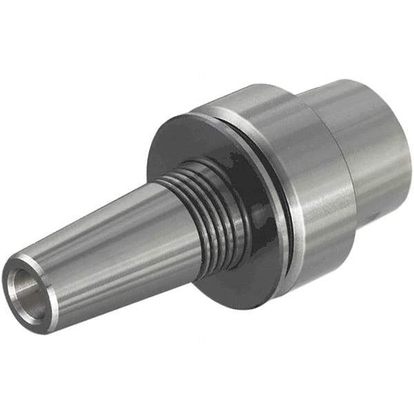 Iscar - 10mm Hole Diam, HSK40E Taper Shank Shrink Fit Tool Holder & Adapter - 65mm Projection, 16mm Nose Diam, 40mm Clamping Depth, 25,000 RPM, Through Coolant - Exact Industrial Supply