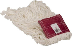 Rubbermaid - 5" Red Head Band, Large Rayon Loop End Mop Head - 4 Ply, Use for Finishing - Makers Industrial Supply