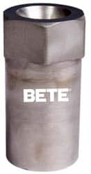 Bete Fog Nozzle - 1/2" Pipe, 60° Spray Angle, Grade 316 Stainless Steel, Full Cone Nozzle - Female Connection, N/R Gal per min at 100 psi, 3/16" Orifice Diam - Makers Industrial Supply