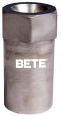 Bete Fog Nozzle - 3/8" Pipe, 90° Spray Angle, Grade 316 Stainless Steel, Full Cone Nozzle - Female Connection, N/R Gal per min at 100 psi, 1/8" Orifice Diam - Makers Industrial Supply