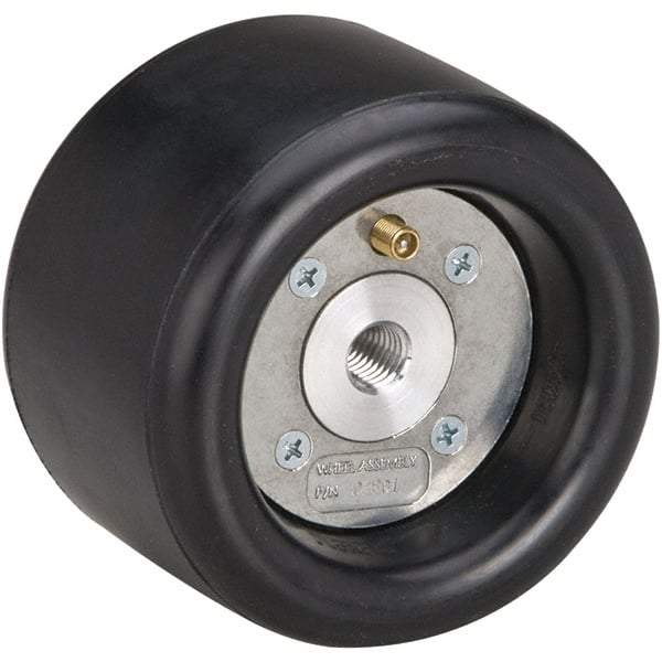 Dynabrade - 3-1/2" Wide Power Sander Pneumatic Wheel - 5" Diam - Makers Industrial Supply