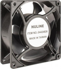 Value Collection - 115 Volts, AC, 105 CFM, Square Tube Axial Fan - 0.25 Amp Rating, 2,600 to 3,100 RPM, 4.7" High x 4.7" Wide x 1-1/2" Deep - Makers Industrial Supply