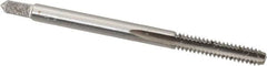 Interstate - #6-32 UNC, 3 Flute, Bottoming, Plug & Taper, Bright Finish, High Speed Steel Tap Set - Makers Industrial Supply