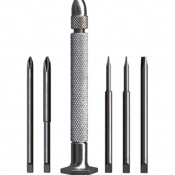 Moody Tools - Precision & Specialty Screwdrivers Type: Precision Phillips/Slotted Screwdriver Overall Length Range: 3" - 6.9" - Makers Industrial Supply