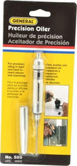 General - Spout, Precision-Needle Oiler - 2-1/4" Long Needle, Aluminum Body - Makers Industrial Supply