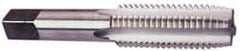 Interstate - 1-1/8 - 27 UNS 3B 6 Flute Bright Finish High Speed Steel Straight Flute Standard Hand Tap - Plug, Right Hand Thread, 4" OAL, H4 Limit, Oversize - Exact Industrial Supply