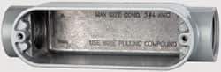 Cooper Crouse-Hinds - 1 Gang, (2) 1" Knockouts, Aluminum Rectangle Outlet Body - 6.44" Overall Height x 1.74" Overall Width x 1.9" Overall Depth - Makers Industrial Supply