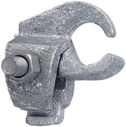 Cooper Crouse-Hinds - 1 Pipe, Iron, Electro Galvanized Conduit Clamp - Makers Industrial Supply