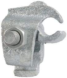 Cooper Crouse-Hinds - 1/2 Pipe, Iron, Electro Galvanized Conduit Clamp - Makers Industrial Supply