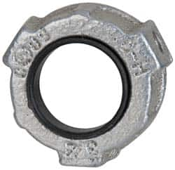 Cooper Crouse-Hinds - 3/4" Trade, Malleable Iron Threaded Rigid/Intermediate (IMC) Conduit Bushing - Partially Insulated - Makers Industrial Supply