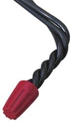 Ideal - 2, 14 to 4, 12 AWG, 600 Volt, Flame Retardant, Standard Twist on Wire Connector - Red, 221°F - Makers Industrial Supply