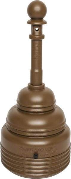 Eagle - 4 Gal Polyethylene Cigarette & Cigar Receptacle - 43-1/4" High - Makers Industrial Supply