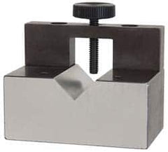 Harig - 1" Max Capacity, 90° Angle, V-Block - 4" Long x 3" Wide x 3" High, Sold as Individual - Makers Industrial Supply