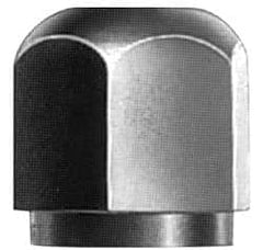 Gibraltar - 5/16-18" UNC, 5/8" Width Across Flats, Uncoated, Steel Acorn Nut - 5/8" Overall Height, Grade A# - Makers Industrial Supply