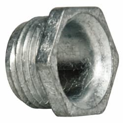 Cooper Crouse-Hinds - 1/2" Trade, Die Cast Zinc Threaded Rigid/Intermediate (IMC) Conduit Nipple - Noninsulated - Makers Industrial Supply