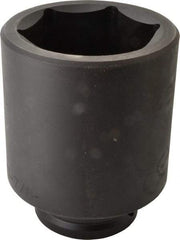 Proto - 1-1/2" Drive 3-7/8" Deep Impact Socket - 6 Points, 6-3/4" OAL - Makers Industrial Supply