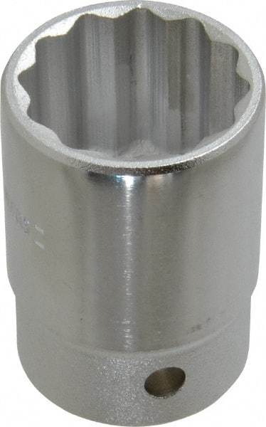 Blackhawk by Proto - 3/4" Drive, Standard Hand Socket - 12 Points, 2-13/64" OAL, Alloy Steel, Black Finish - Makers Industrial Supply