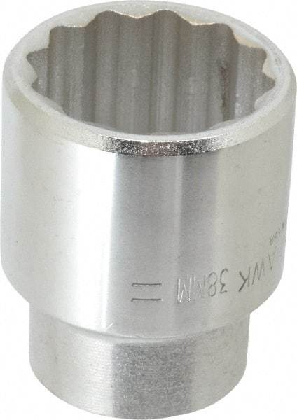 Blackhawk by Proto - 3/4" Drive, Standard Hand Socket - 12 Points, 2-13/32" OAL, Alloy Steel, Black Finish - Makers Industrial Supply