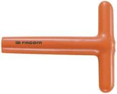 Facom - 6mm 6 Point Insulated Box Wrench - Single End, 1/2" Head Diam, 5-11/16" OAL, Steel - Makers Industrial Supply