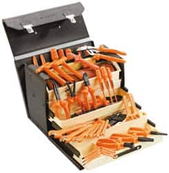 Facom - 38 Piece Insulated Hand Tool Set - Comes in Tool Box - Makers Industrial Supply