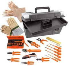 Facom - 27 Piece Insulated Hand Tool Set - Comes in Tool Box - Makers Industrial Supply