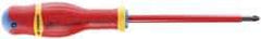 Facom - PZ.0 Point, 75mm Blade Length Posidrive Screwdriver - 175mm OAL - Makers Industrial Supply