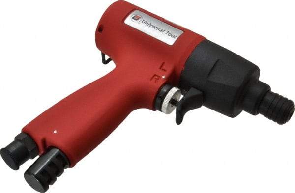 Universal Tool - 1/4" Drive, 10,000 RPM, 10 to 75 Ft/Lb Torque Impact Wrench - Pistol Grip Handle, 1,700 IPM, 5 CFM, 90 psi, 1/4" NPT Inlet - Makers Industrial Supply