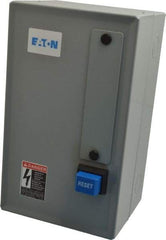 Eaton Cutler-Hammer - 208 Coil VAC, 27 Amp, NEMA Size 1, Nonreversible Enclosed Enclosure NEMA Motor Starter - 7-1/2 hp at 1 Phase, 1 Enclosure Rating - Makers Industrial Supply