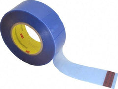 3M - 2" Wide x 72 Yd Long Blue Polyester Film Painter's Tape - Series 8905, 6.5 mil Thick, 110 In/Lb Tensile Strength - Makers Industrial Supply